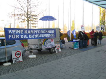 Protest AIRTEC Messe West