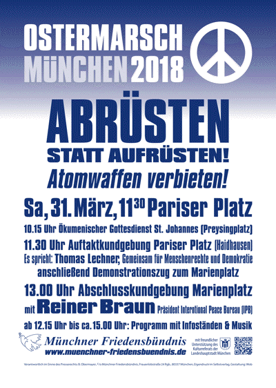 Plakat OM 2018 München