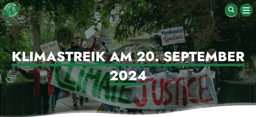 Klimastreik am 20.09.2024