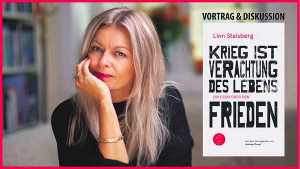 Linn Stalsberg mit Buchtitel